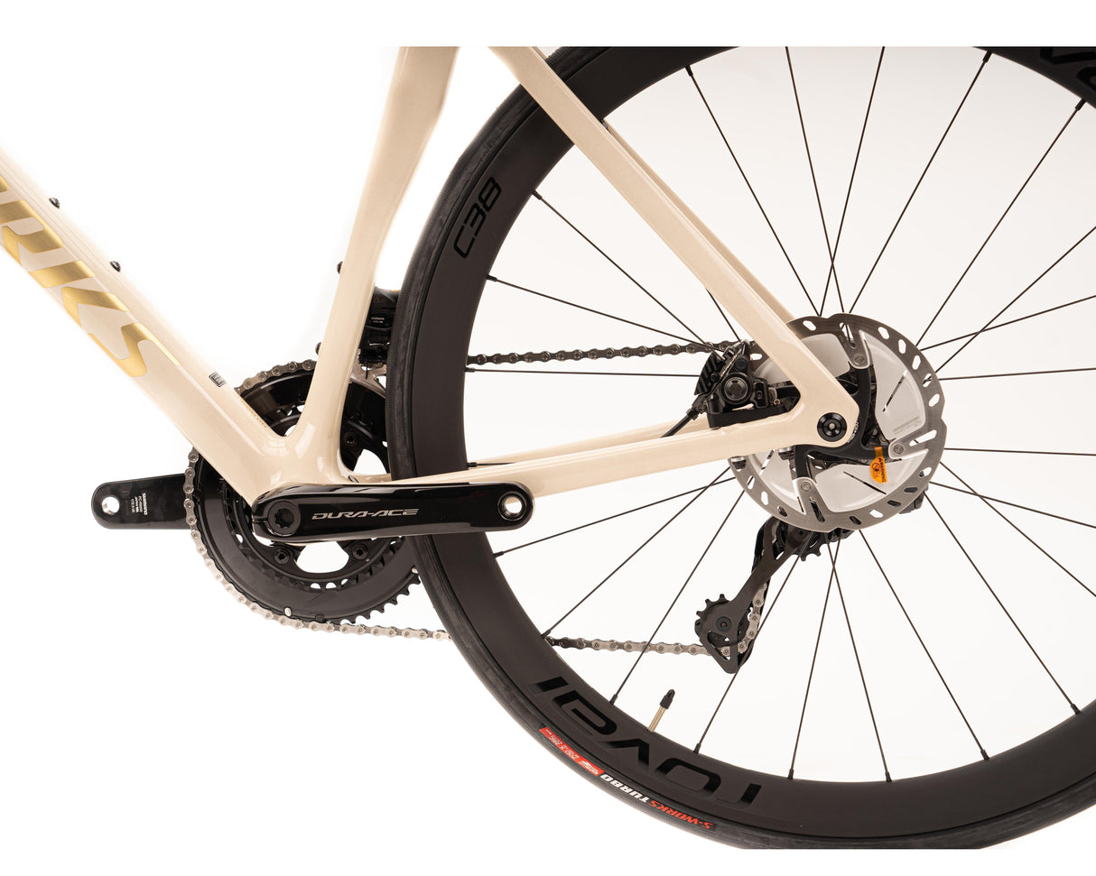 2023 Specialized S-Works Tarmac SL7 Pro Build Dura-Ace Snd/CmlnRedGld/GldFl 58