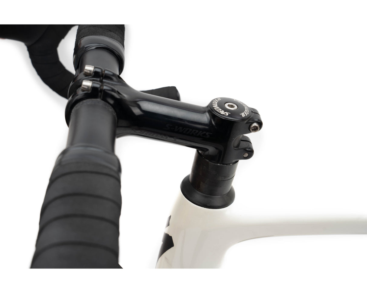 2019 Specialized Tarmac SL6 S-Works Disc Etap Met Wht Sil/Lt Sil 54 (CPO)