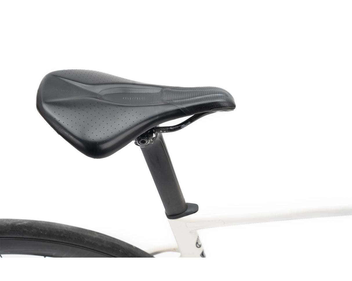 2019 Specialized Tarmac SL6 S-Works Disc Etap Met Wht Sil/Lt Sil 52 (CPO)