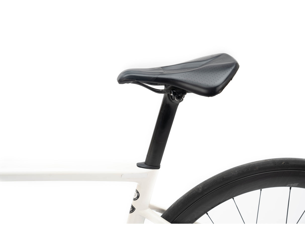 2019 Specialized Tarmac SL6 S-Works Disc Etap Met Wht Sil/Lt Sil 52 (CPO)