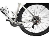 2019 Specialized Tarmac SL6 S-Works Disc Etap Met Wht Sil/Lt Sil 54 (CPO)