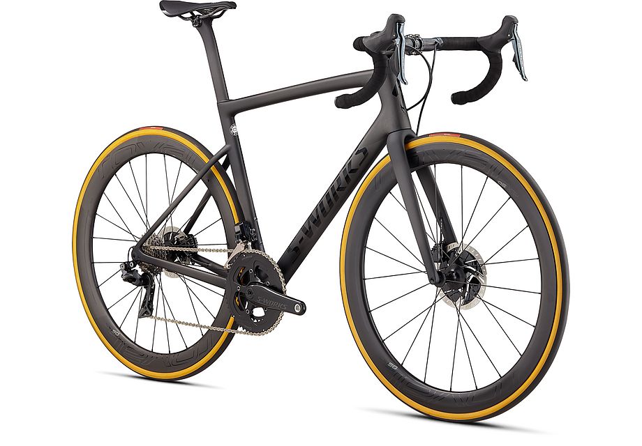 Specialized 2020 Tarmac Sl6 S-Works Disc Di2 Satin Carbon/Tarmac Black/Clea