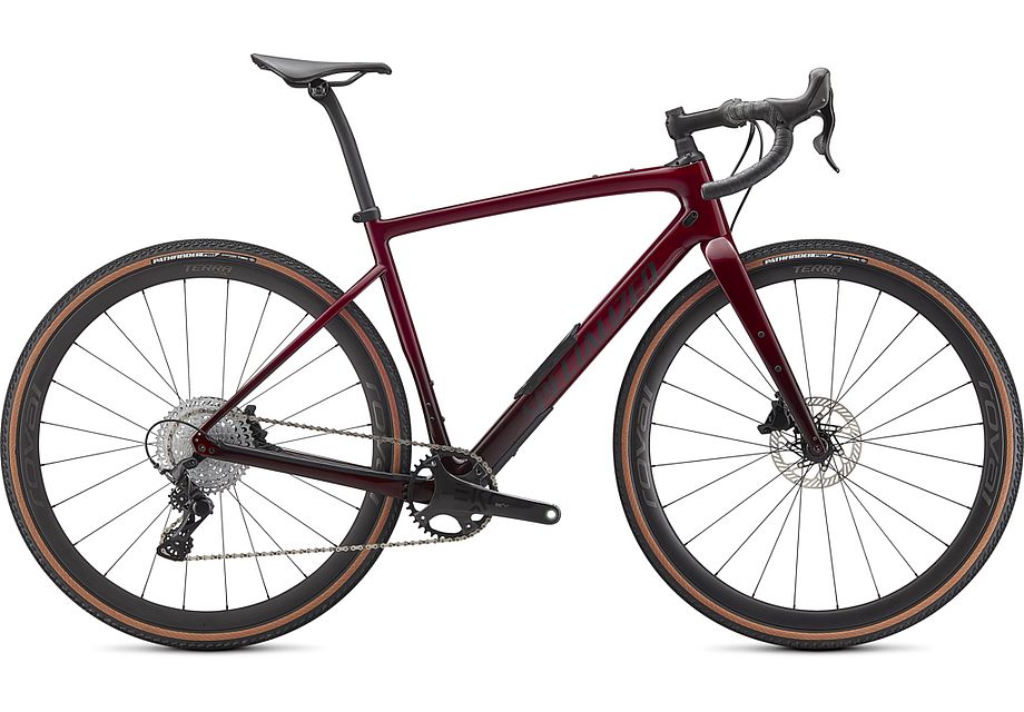 Specialized Diverge Ltd Carbon  Gloss Maroon/Black Tint Fade/Satin Black/Chrome 58