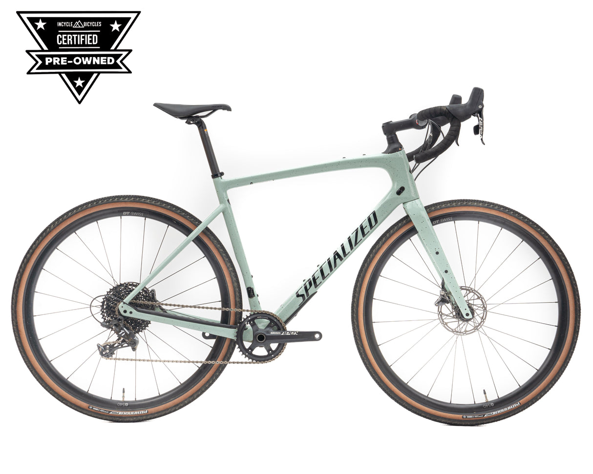 2022 Specialized Diverge Sport Carbon Whtsge/Oakgrn/Blk 58 (CPO)