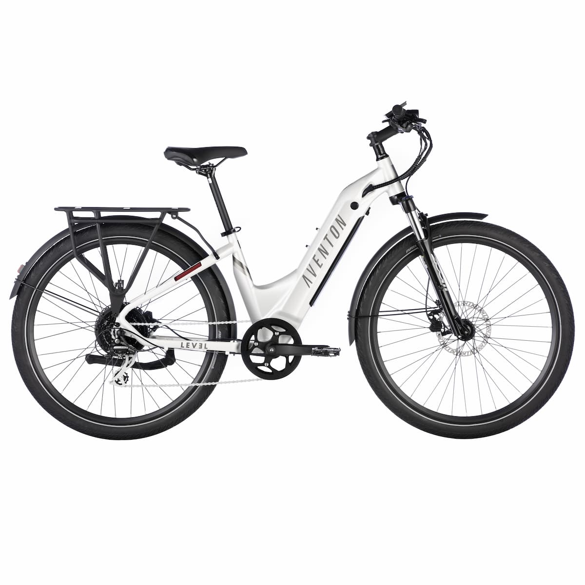 Level V2 Step-Tru Electric Bike - White