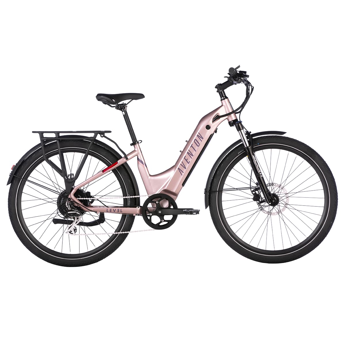 Level V2 Step-Thru Electric Bike - Pink