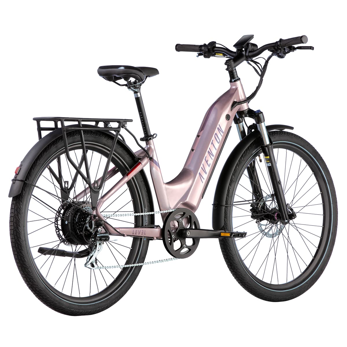 Level V2 Step-Thru Electric Bike - Pink