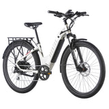 Level V2 Step-Tru Electric Bike - White