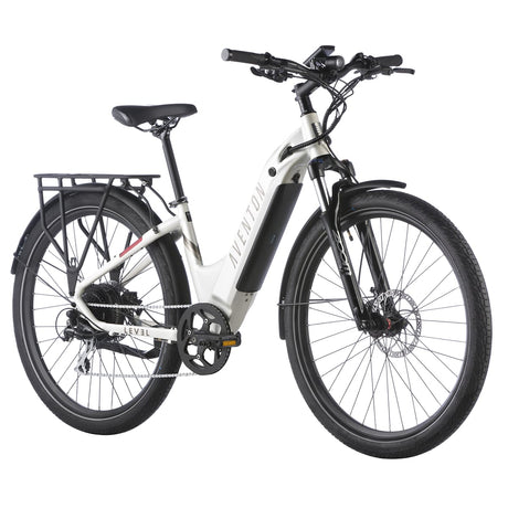Level V2 Step-Tru Electric Bike - White