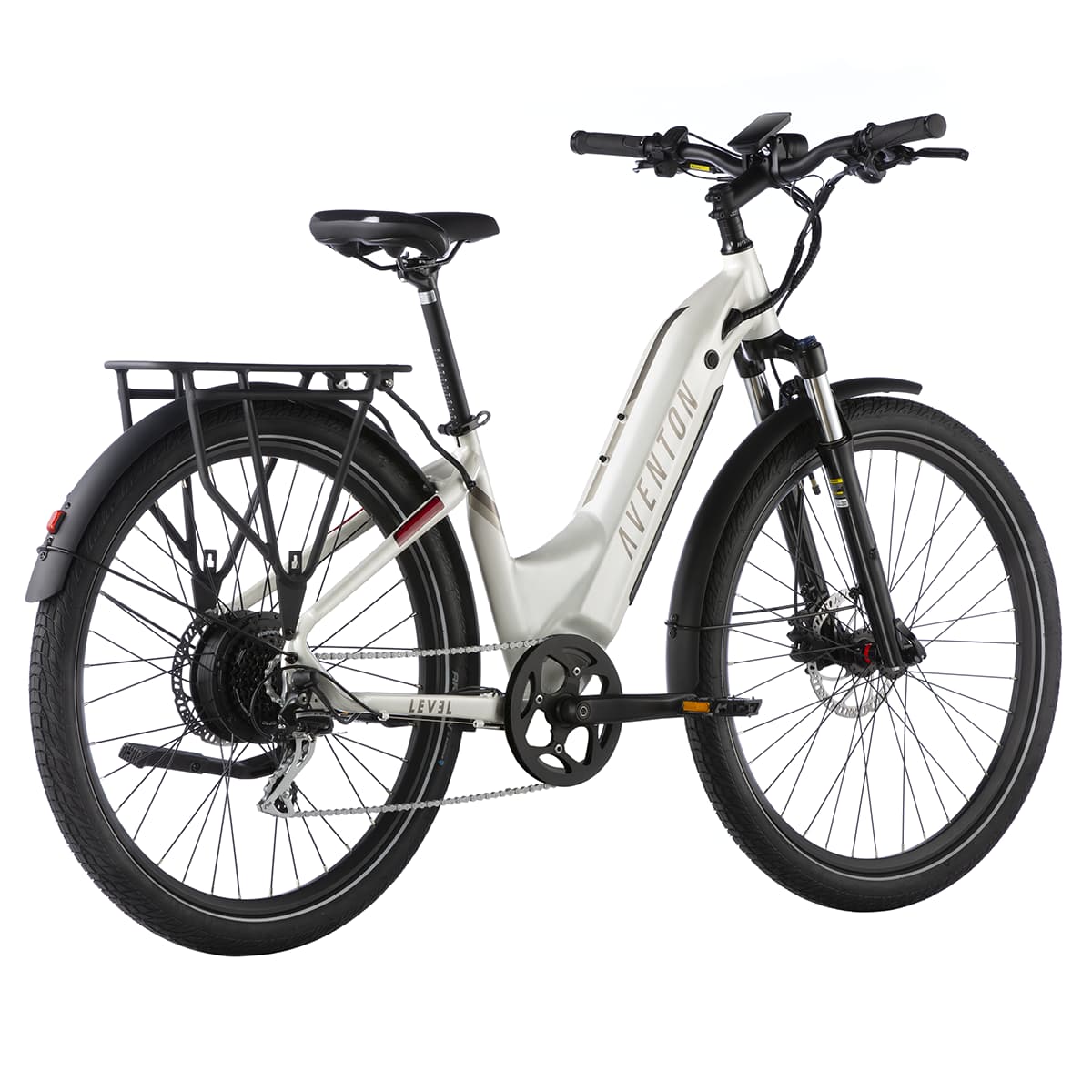 Level V2 Step-Tru Electric Bike - White