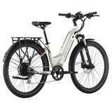 Level V2 Step-Tru Electric Bike - White